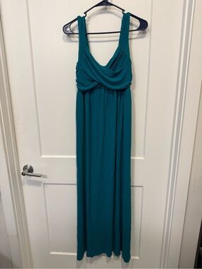 Max Studio Teal Sleeveless Maxi Dress